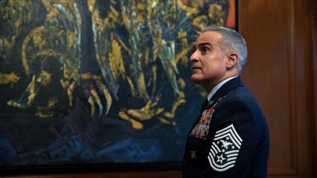 Back to his roots: SEAC Ramon "Cz" Colon Lopez visits Puerto Rico