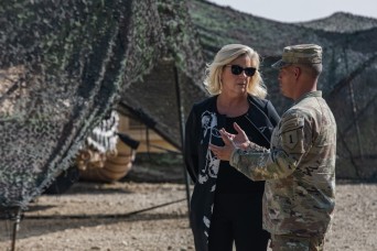 25th Secretary of the Army visits Fort Riley