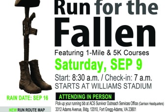 Annual Run for the Fallen takes place Saturday