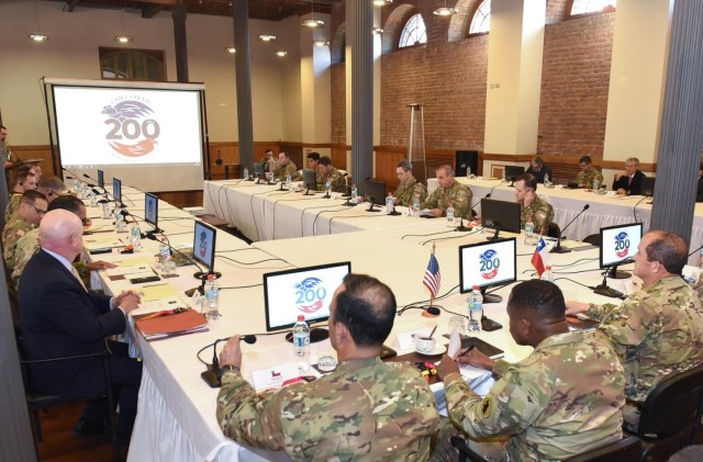 US, Chilean armies host 18th annual bilateral staff talks in Santiago, Chile