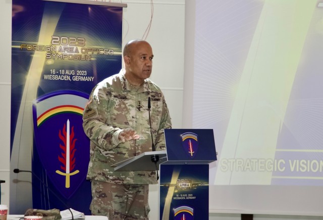 USAREUR-AF Soldiers participate in Foreign Area Officers annual symposium