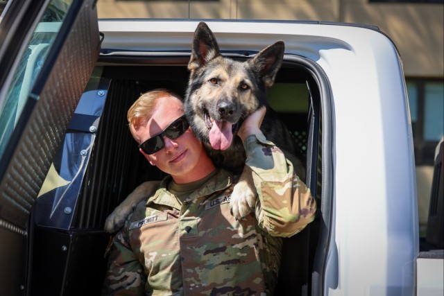 Meet Your Army: Fort Gregg-Adams Military Working Dog Handler establishes bond with partner