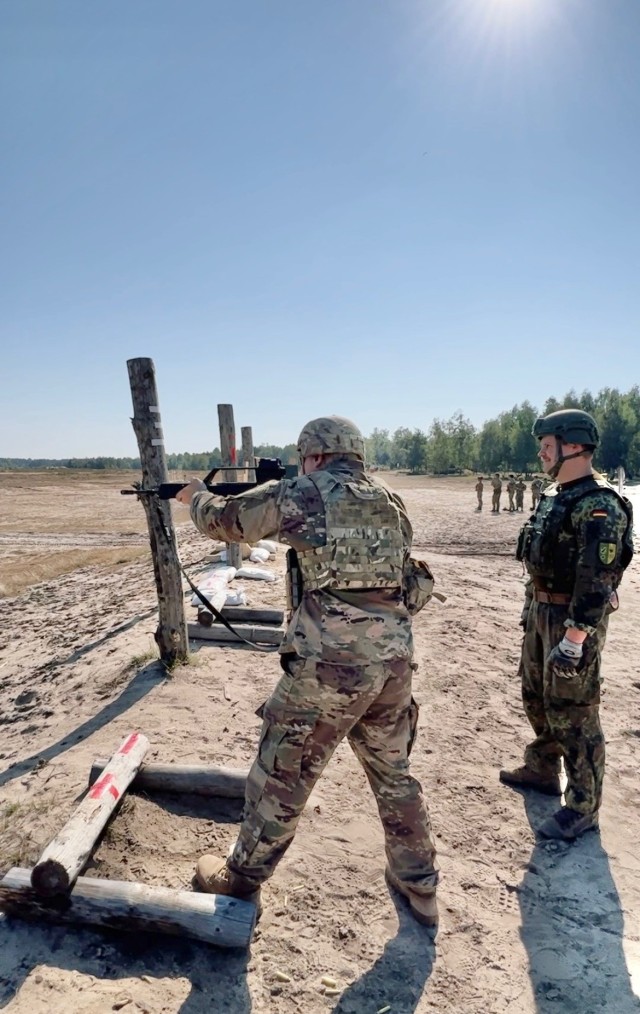 Iron Soldiers Compete for the Coveted German Schützenschnur Badge