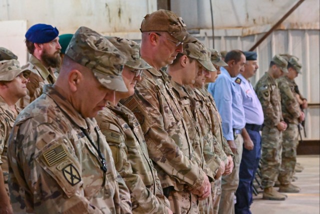 Into Iraq: Task Force Redleg Assumes Authority of Al Asad Air Base