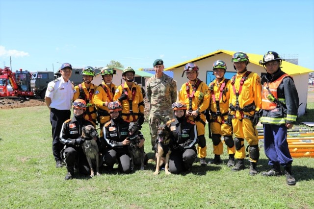 USAG Japan, Sagamihara, neighboring cities train together in joint disaster drill