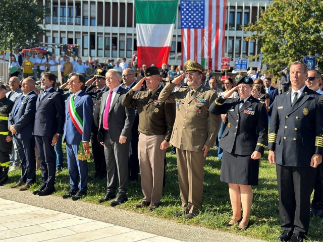 9/11 memorial ceremony, Padova, Italy