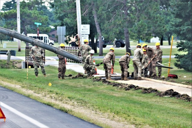 Training operations for Combat Support Training Exercise 86-23-02