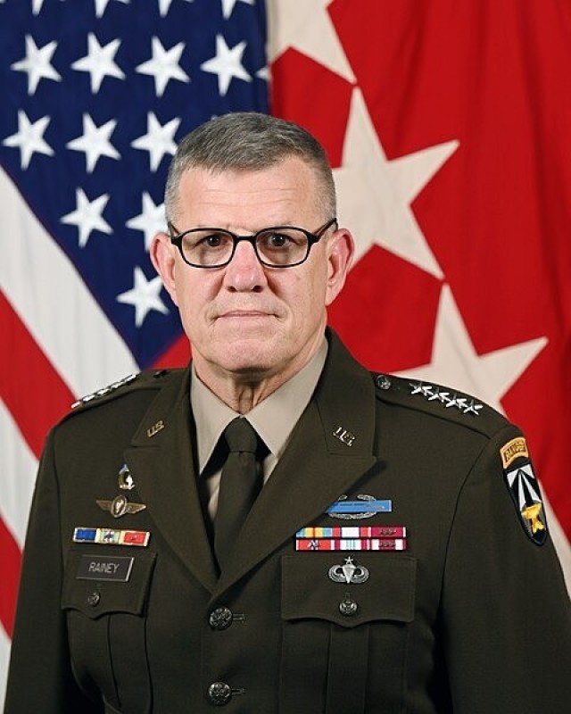Gen. James E. Rainey, commander of U.S. Army Futures Command