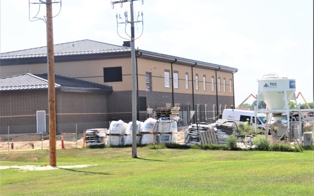 August 2023 construction operations of $11.96 million transient training brigade headquarters at Fort McCoy