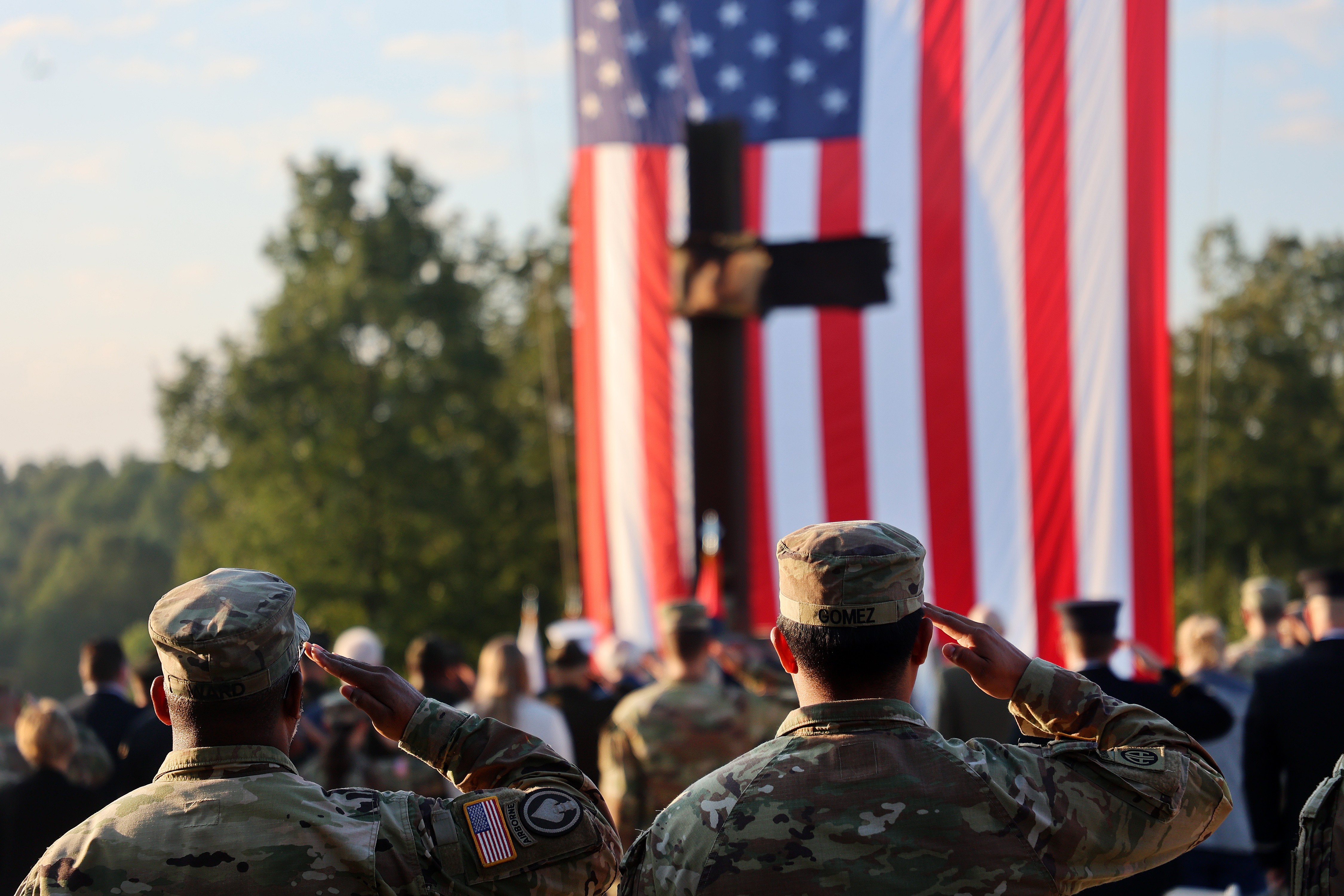 Veterans affairs memorial day poster