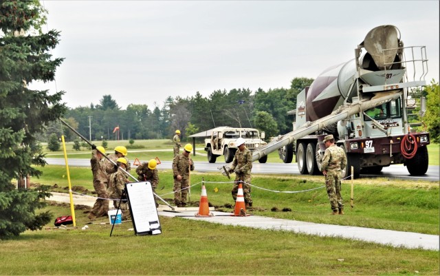 Training operations for Combat Support Training Exercise 86-23-02