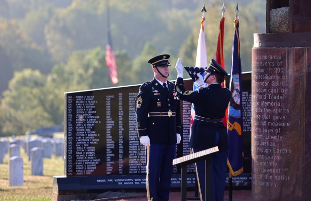 Fort Knox remembers 9/11 at Kentucky Veterans Cemetery Patriot Day ceremony