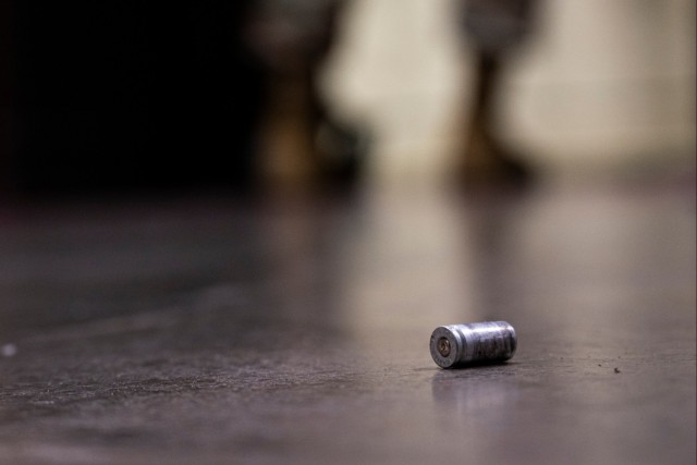 Soldier Scientists on-target during pistol range day