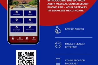Womack Army Medical Center is thrilled to announce the launch of the groundbreaking Womack Army Medical Center App, designed to revolutionize your healt...