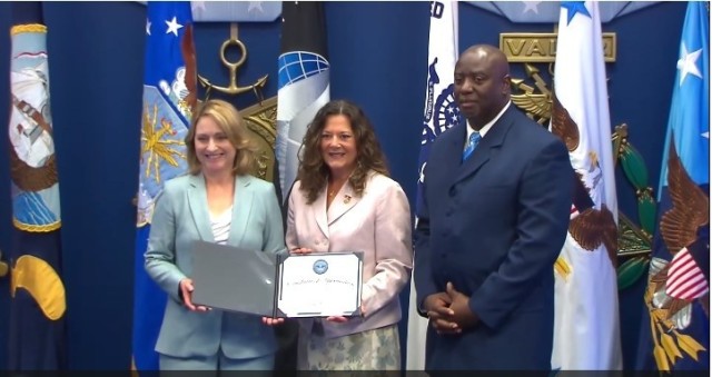 U.S. Army Garrison Rheinland-Pfalz’s Army Substance Abuse Program honored during Suicide Prevention Recognition Ceremony at Pentagon
