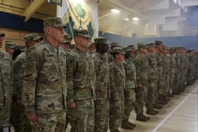 Welcome Home: 4th Infantry Division Uncasing Ceremony