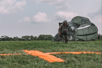 US Army Airborne EOD techs hone skills during international parachute competition