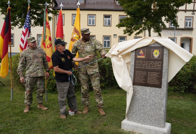 3-12 CAV memorial dedicated to Grafenwoehr training accident