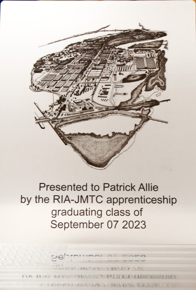 RIA-JMTC September 2023 Machinist Apprentice Graduation Ceremony