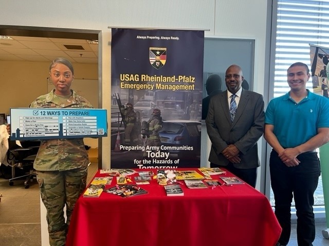 U.S. Army Garrison Rheinland-Pfalz, promotes preparedness, insider threat awareness for a safe, empowered community