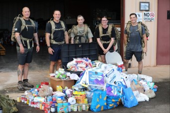25th ID DIVARTY Soldiers and Leaders "Ruck for a Cause" in support of Maui Fire Victims