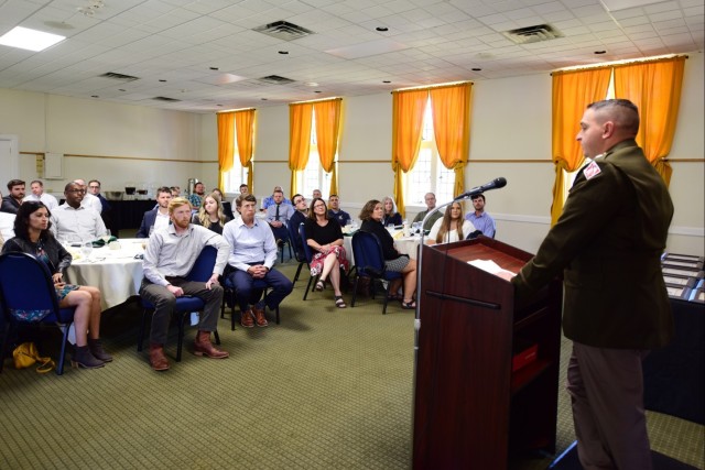 Commander praises employees for capitalizing on leadership development