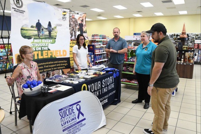 September is Suicide Prevention Month and at Yuma Proving Ground (YPG) a team dedicated themselves to providing information about resources and how to help a suicidal person. The team set up information booths across the installation and reminded...