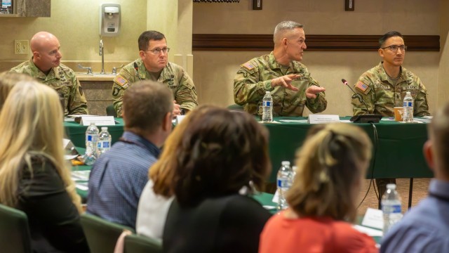 Senior DOD executives visit Fort Carson