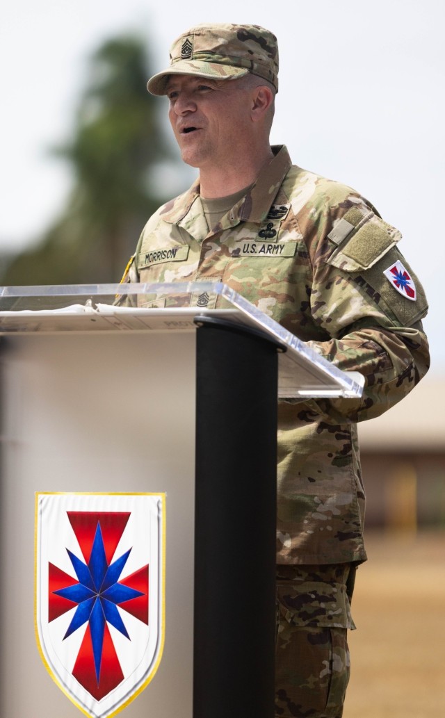 8th Theater Sustainment Command Change of Responsibility