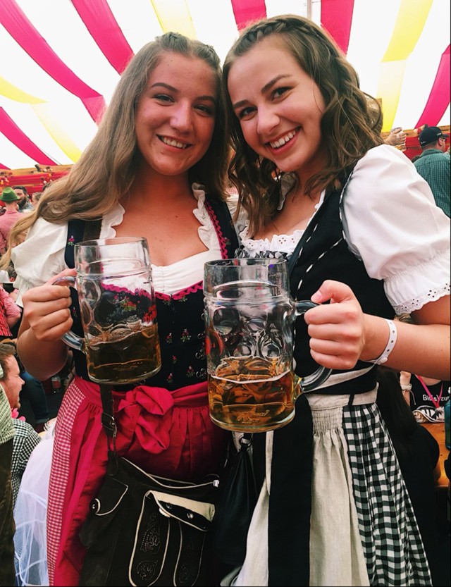 The art of celebrating Oktoberfest is just to celebrate it