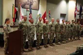4th Inf. Div. Main Command Post Operational Detachment Demobilization and Award Ceremony