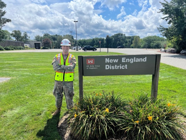 Cadet Leo Puntillo takes summer internship at USACE New England District