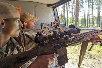 Virginia Guardsmen Compete in Finnish Sniper Championship