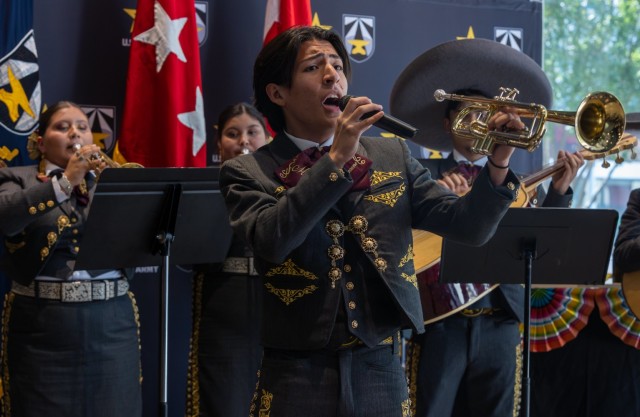 The Harlandale High School Mariachi Band of San Antonio, Texas, opened AFC’s Hispanic Heritage Month event with a musical celebration in Austin, Texas, Sept. 20, 2023.