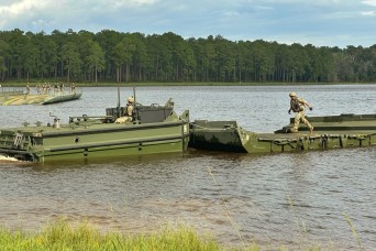 Seventy-ton floating tanks. This was the last thing participants on the latest Come Meet Your Army tour expected to see as they ventured on post yesterd...