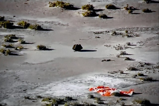 A capsule with a sample of the asteroid Bennu parachuted onto the Utah Test and Training Range on September 24, 2023. The sample was collected by the OSIRIS-REx spacecraft in 2020 and is the first such sample return collected by a United States...