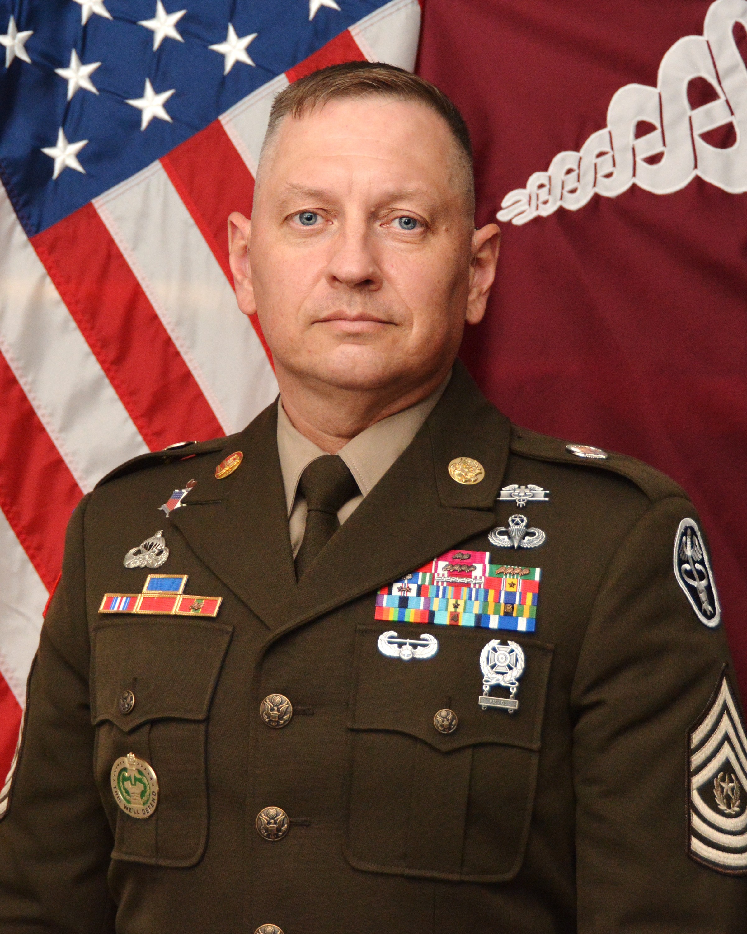 Command Sergeant Major Timothy J. Sprunger
