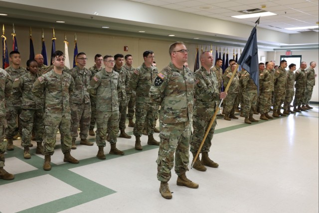 Task Force Echo transfer of authority ceremony 04