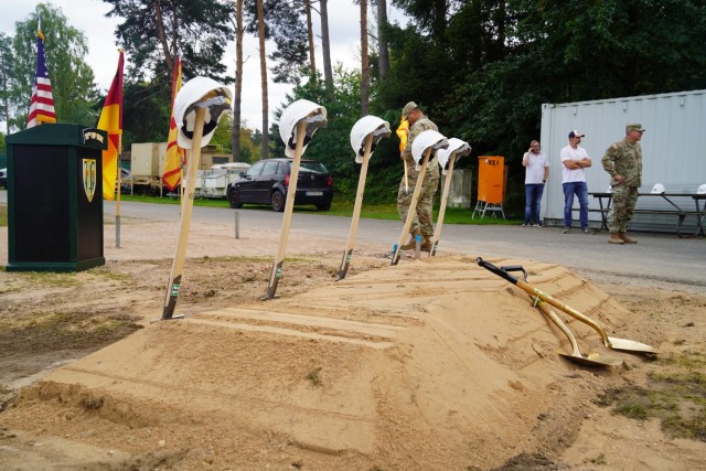 Construction starts on new military working dog facility at USAG Bavaria