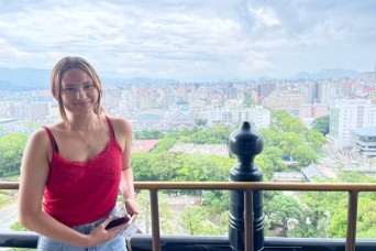 Local scholarship recipient spends month in Japan