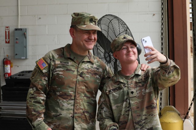 Sergeant Major of the Army visits Fort Cavazos and meets with soldiers