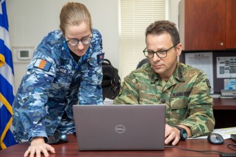 USASAC welcomes Greek FMS liaison officer 