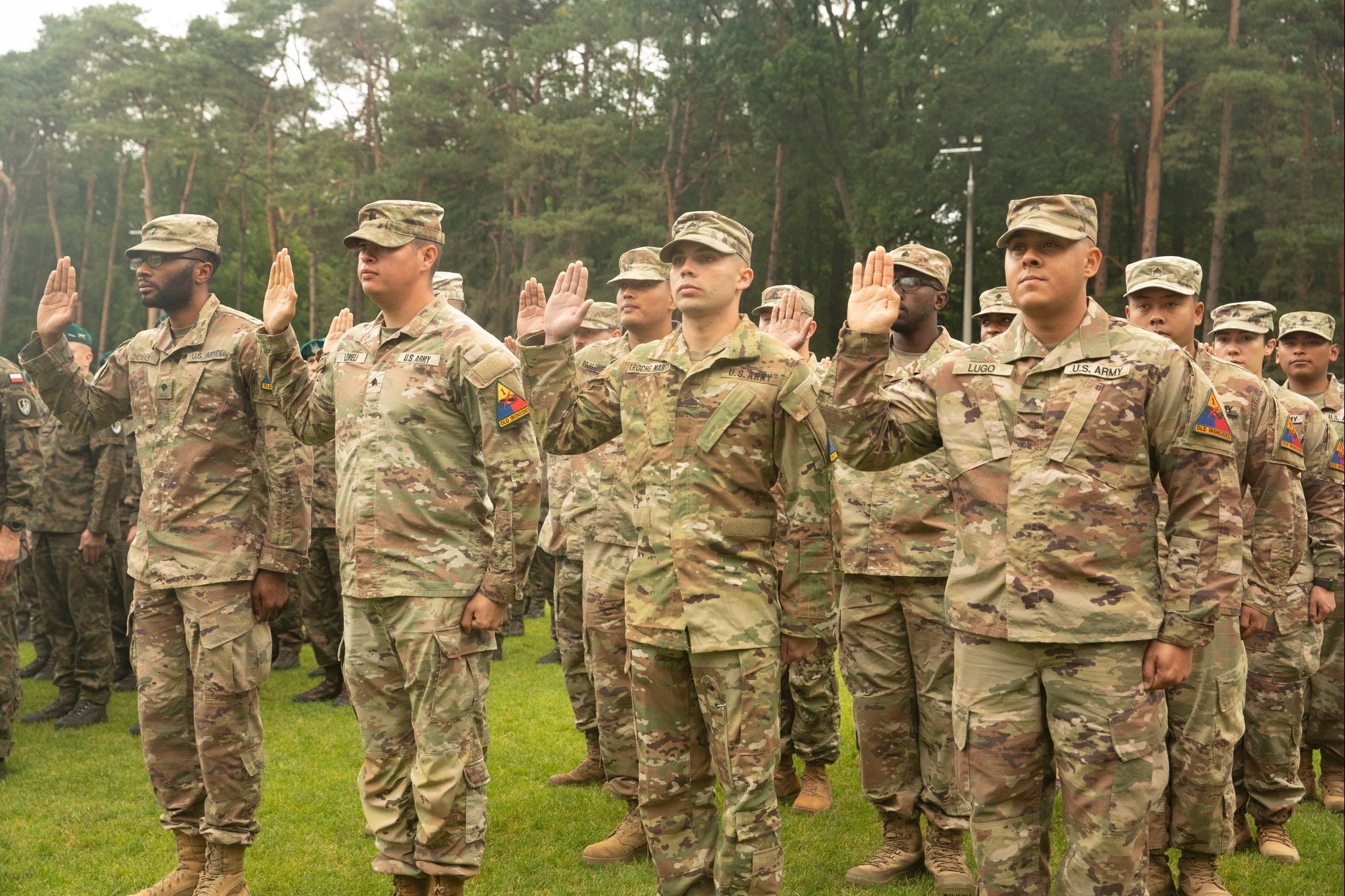 Iron Soldiers and Polish Soldiers Forge Bond in Historic Joint ...