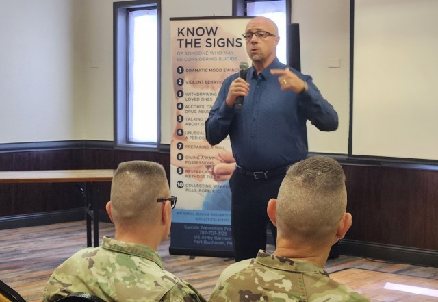 Fort Buchanan conducts Suicide Prevention Training