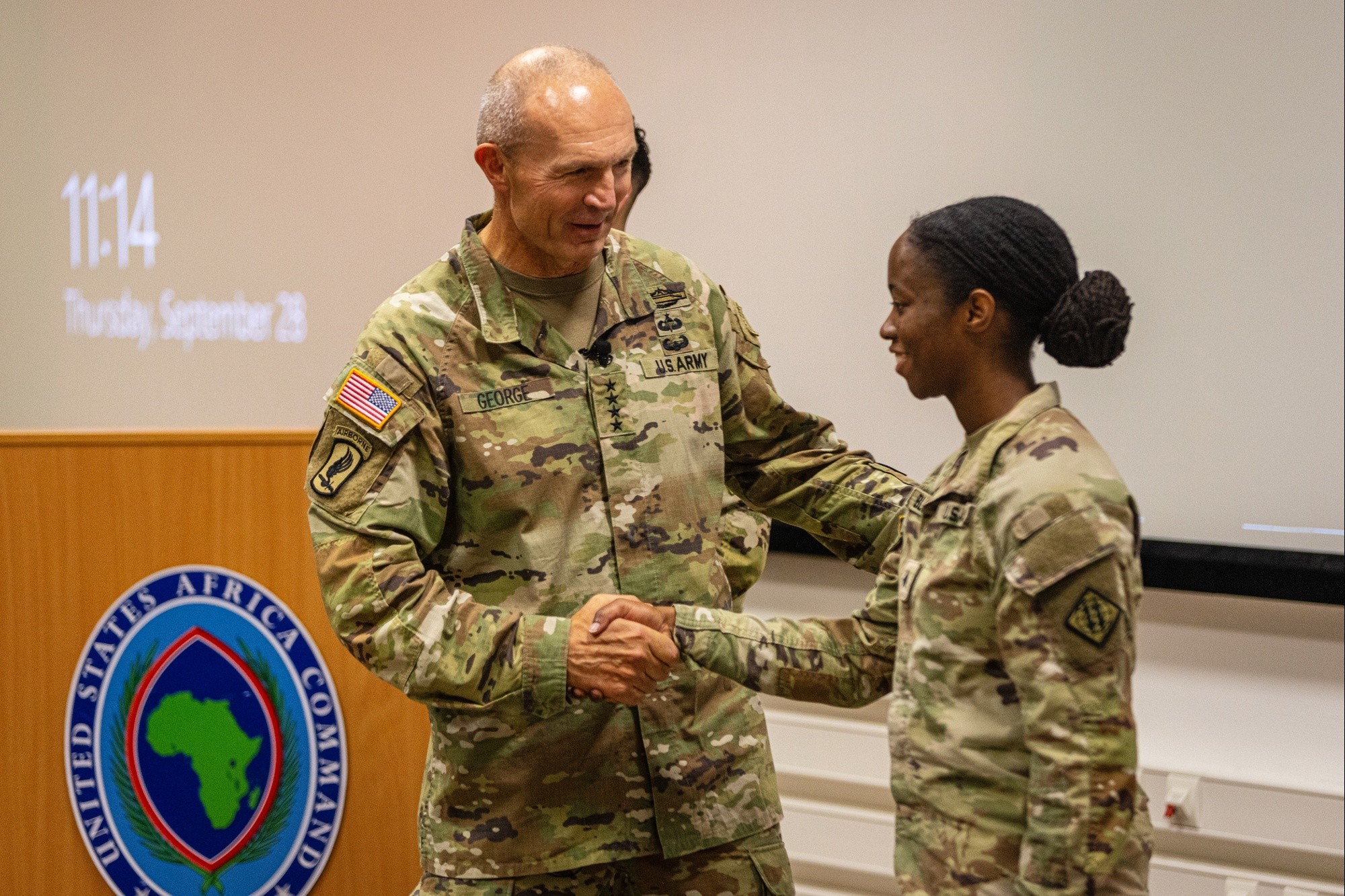 41st Army Chief of Staff Visits U.S. Africa Command, Article