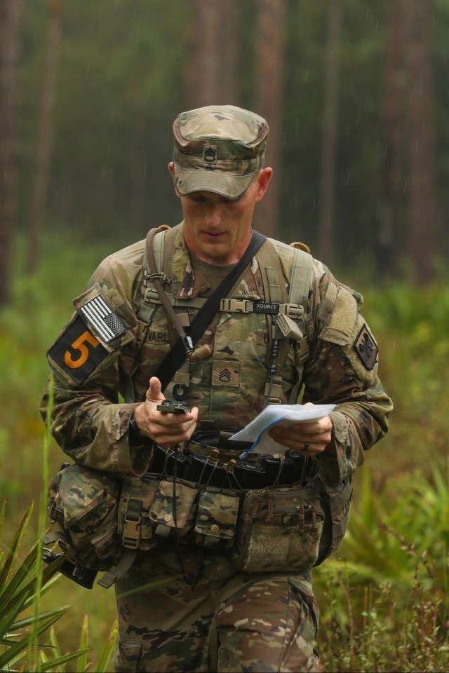 2023 U.S. Army Best Squad Competition - Land Navigation