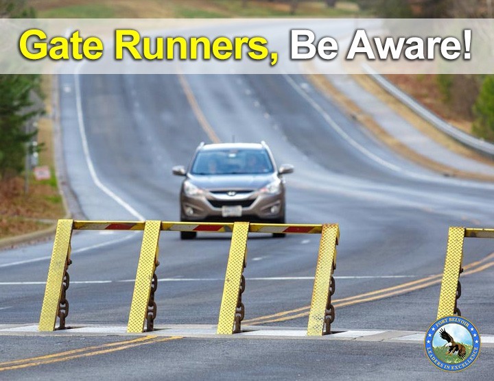Fort Belvoir Gate Runners Create Risk, Face Consequences Article