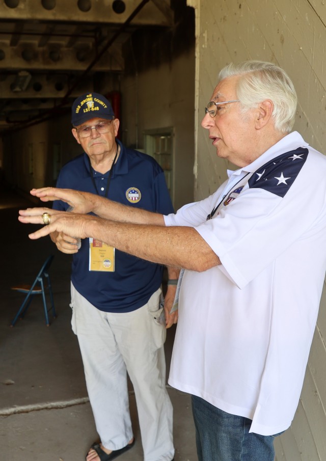 Members of LST Association visit Fort Knox during Louisville reunion