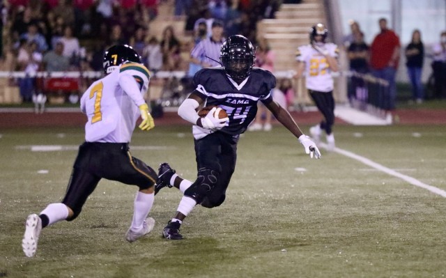 Zama Middle High School caps off Homecoming Week with parade, football victory