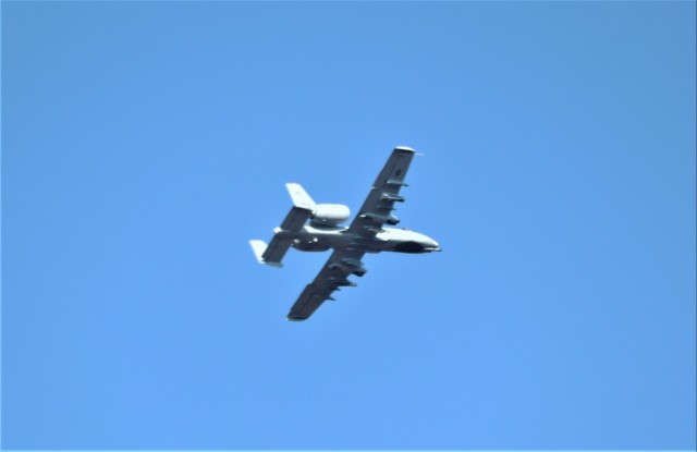 Air Force A-10s hold September 2023 training at Fort McCoy